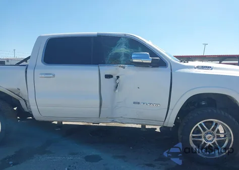 2019 Ram 1500 Longhorn 4X4 5'7 Box from USA, damaged, VIN 1C6SRFKT3KN595190